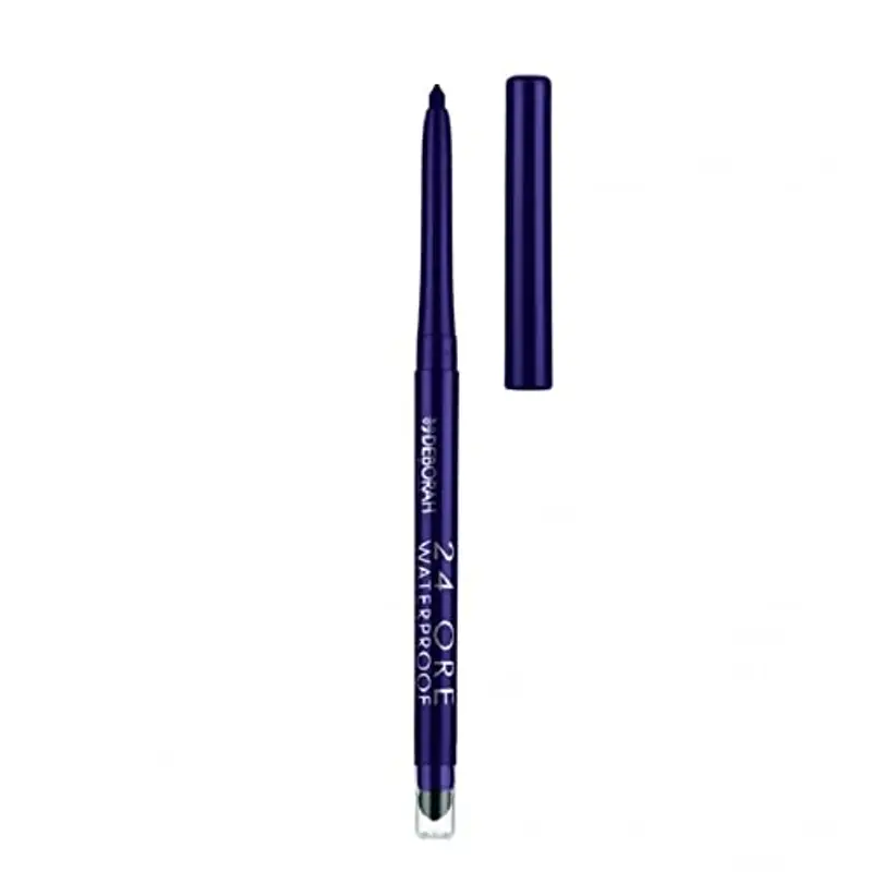 Deborah Milano - Matita Occhi 24 Ore Automatica Waterproof 08 Violet, a Lunga Durata, Alta Precisione e Ultra-pigmentata, Dona uno Sguardo Intenso e Definito, 0.5 gr