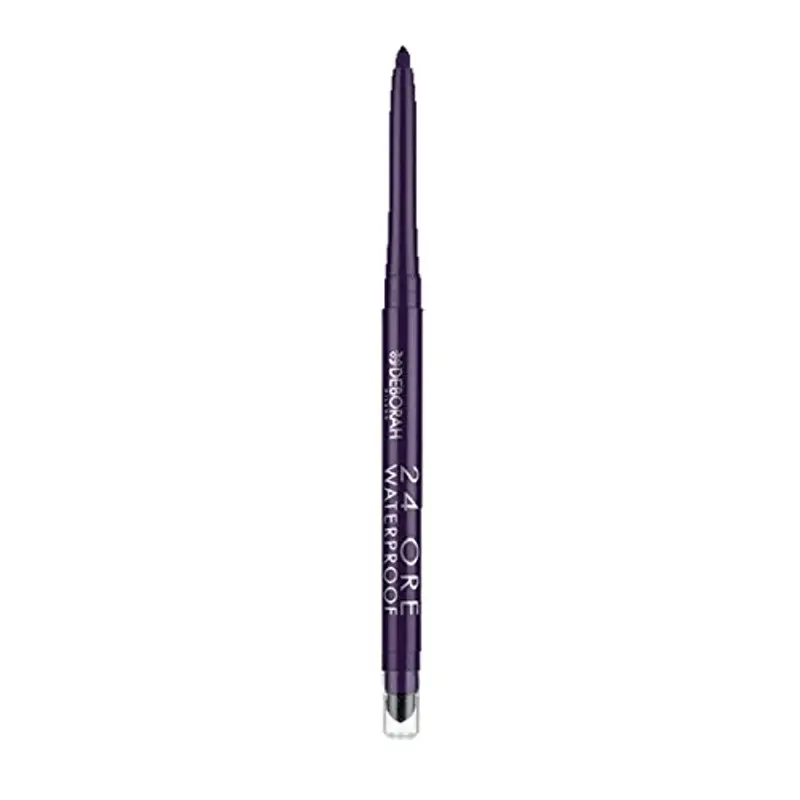 Deborah Milano - Matita Occhi 24 Ore Automatica Waterproof 08 Violet, a Lunga Durata, Alta Precisione e Ultra-pigmentata, Dona uno Sguardo Intenso e Definito, 0.5 gr miniatura 2