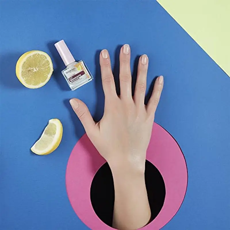 Deborah Milano - Smalto Trattamento Base Sbiancante Antigiallo, con Estratto di Limone, Azione Protettiva e Idratante, Illumina la Superficie Ungueale e Corregge le Discromie, 8.5 ml miniatura 2