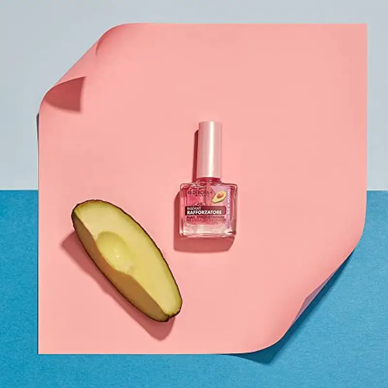 Deborah Milano - Smalto Trattamento Indurente per Unghie che si Spezzano, con Calcio, Cheratina e Olio di Avocado, Dona Forza, Nutrizione e Flessibilità, 8.5 ml miniatura 2