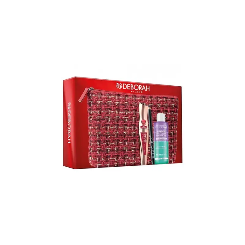 Set Deborah - Mascara 24ore Instant + Matita occhi 24h + Struccante