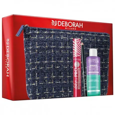 Set Deborah - Mascara Like a pro + Matita occhi + Struccante bifasico