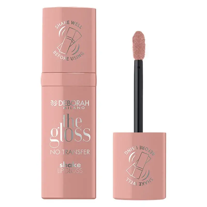 The Gloss No Transfer Shake Lipgloss 01 - Nude Look 4 Ml
