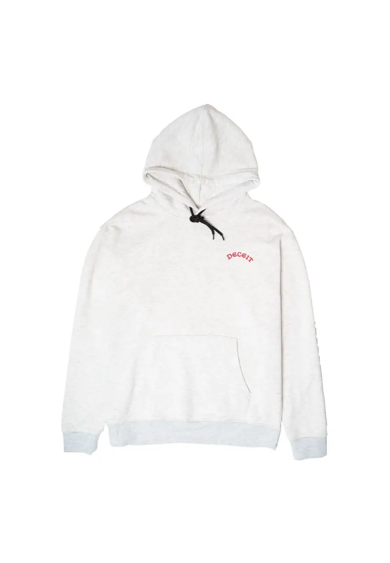 BIG DECEIT HOODIE - XL / Grigio