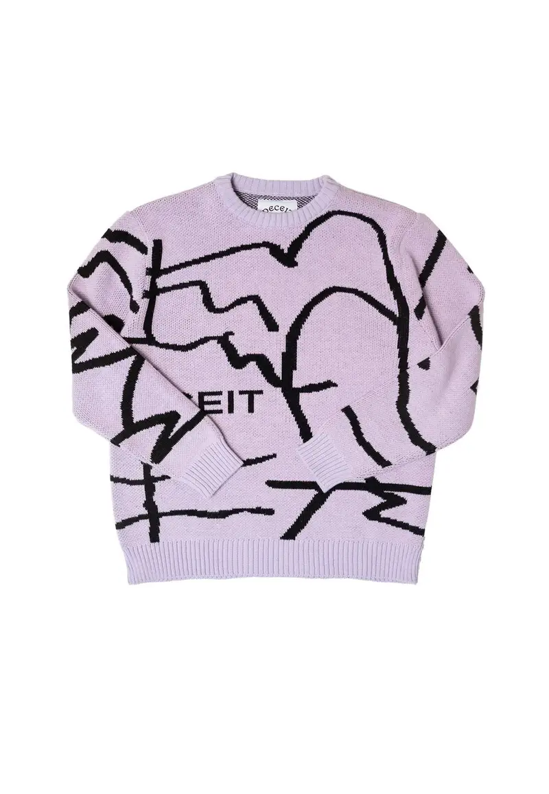 SWEATER TRIBAL - M / Rosa