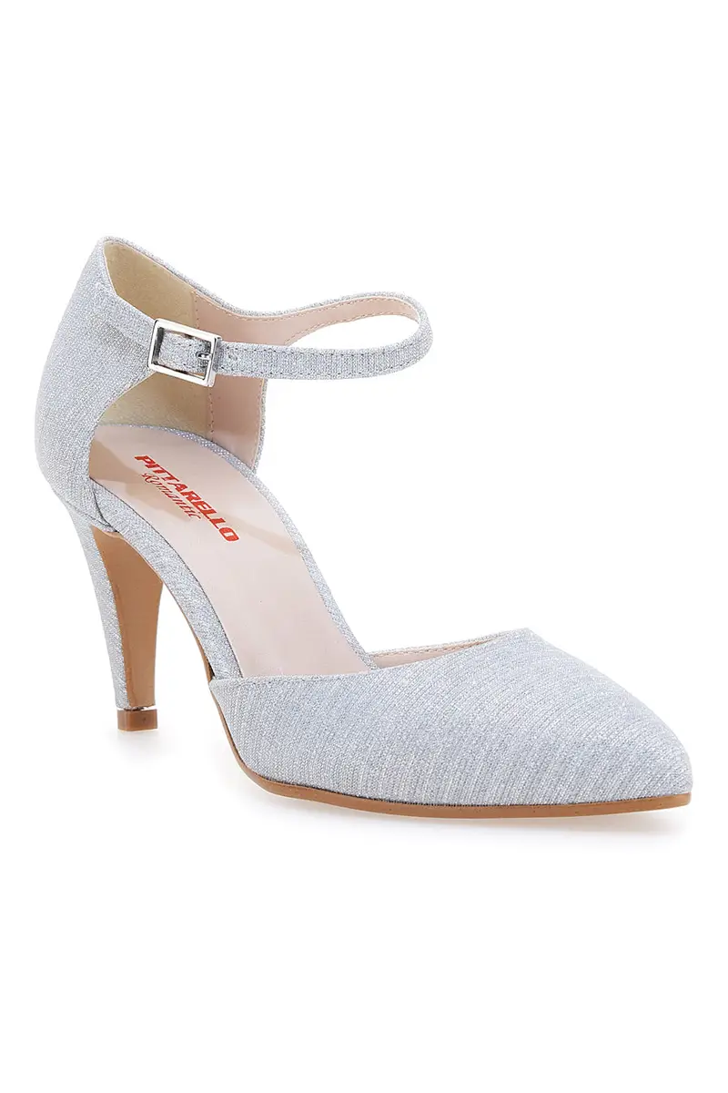 Decolleté Argento Con Cinturino Pittarello Romantic 4615 miniatura 2