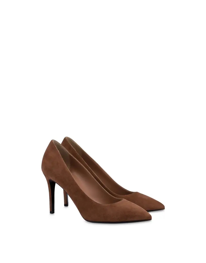 Decolleté Essential in Camoscio LEGNO, 37.5, Pollini miniatura 2