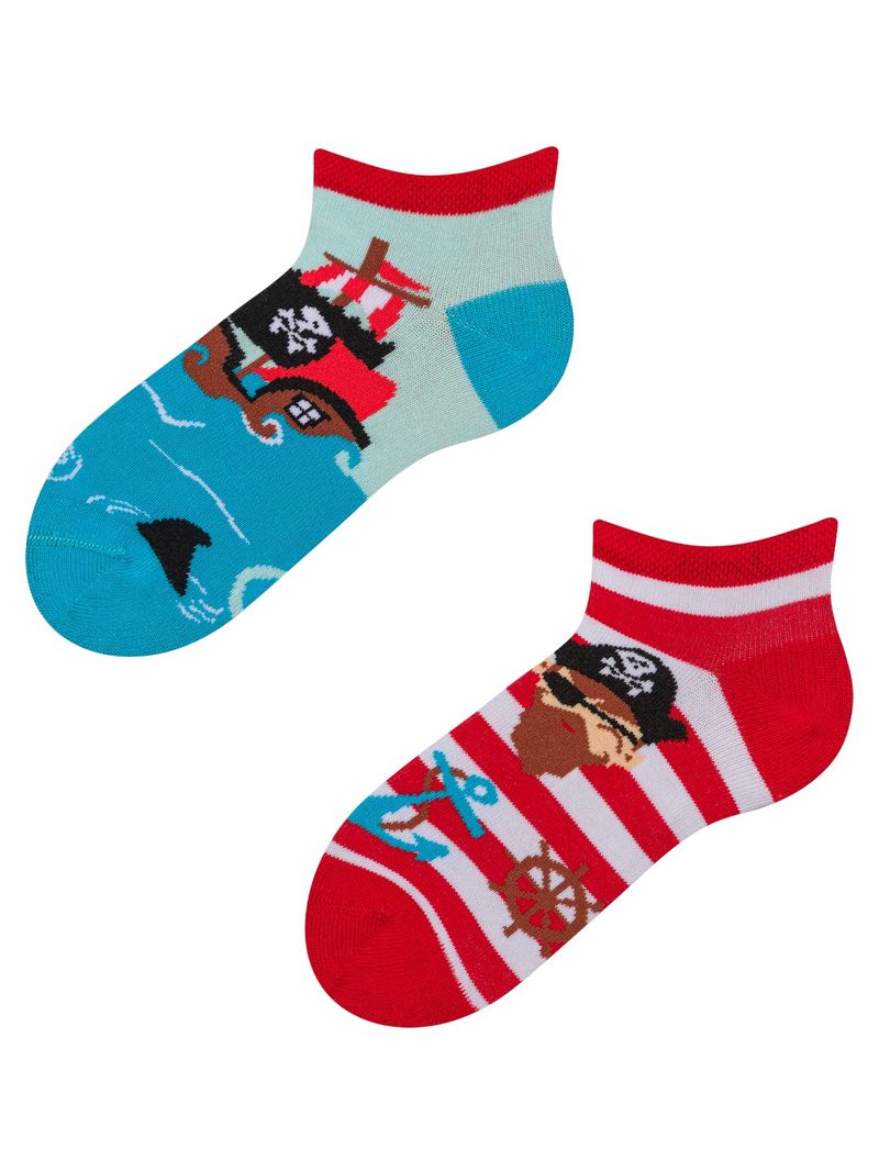 DEDOLES Calzini Cotone Pirata Caviglia Multicolore