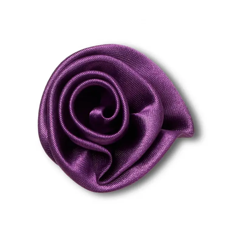 Deep purple rosette