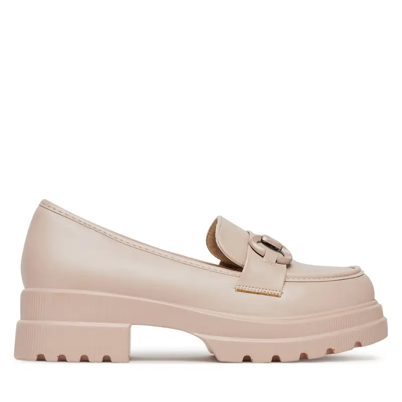 Chunky loafers DeeZee DFY-18 Beige