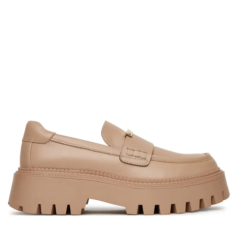 Chunky loafers DeeZee HY19001-2 Beige