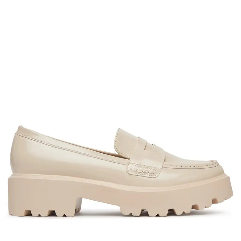 Chunky loafers DeeZee LE601-2 Beige