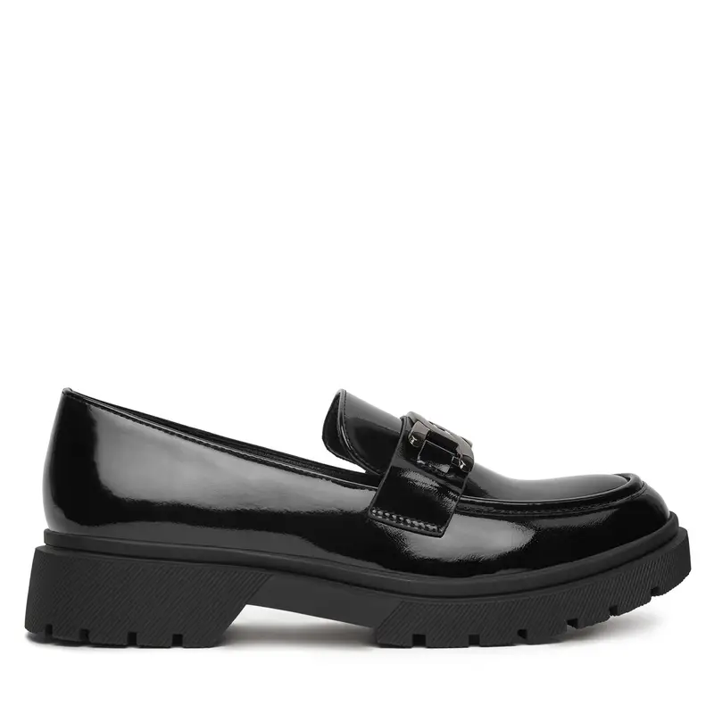 Chunky loafers DeeZee LZ24-01 Nero