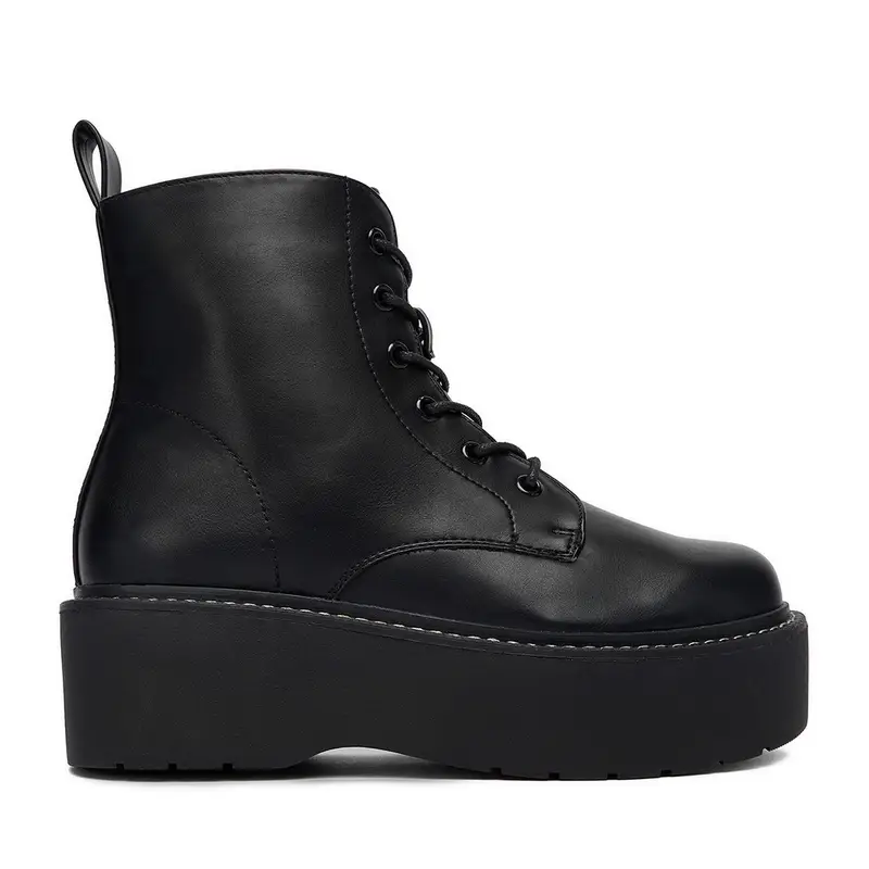 Polacchine DeeZee 12663-1 -BLACK PU Nero