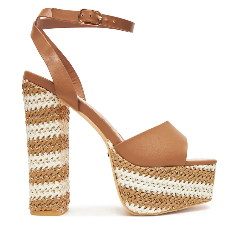 Sandali DeeZee LB9110-1 Marrone