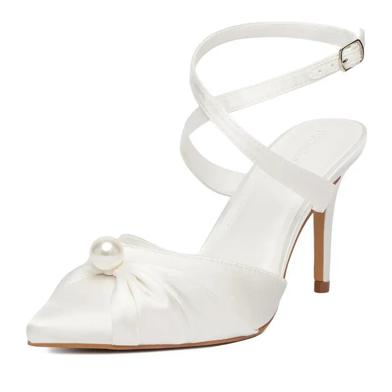 Scarpe stiletto DeeZee CEO-CD23029-13 Bianco