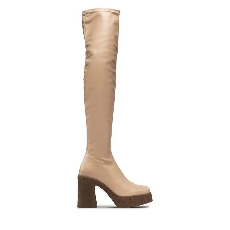 Stivali sopra il ginocchio DeeZee ZAL960638-2 Beige