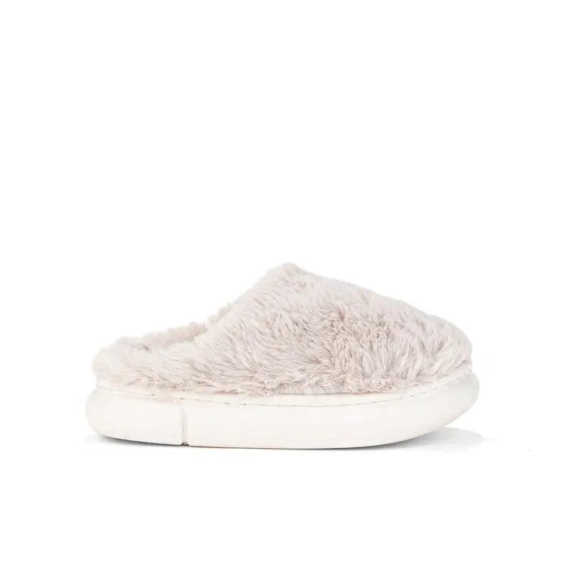 Ciabatte casa rosa da bimba in peluche