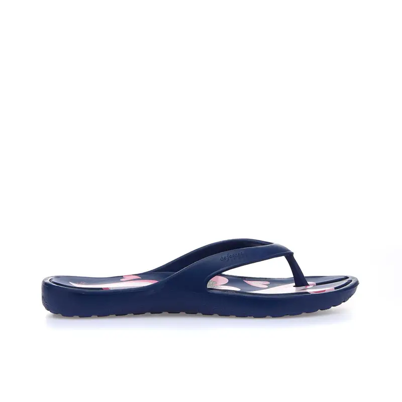 Ciabatte infradito blu da mare in gomma