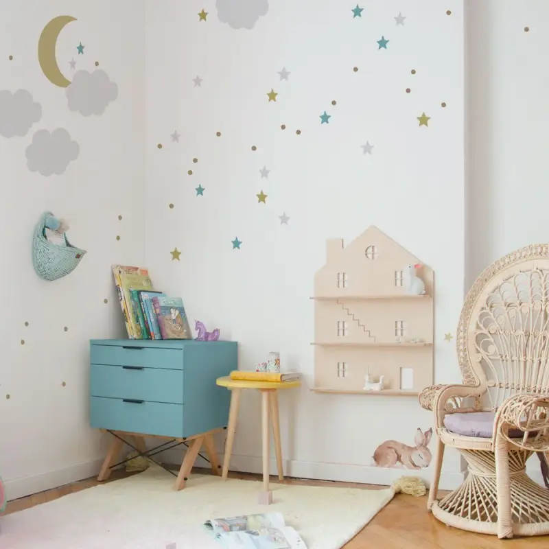 Adesivi per bambini Dekornik Colourful Sky Set