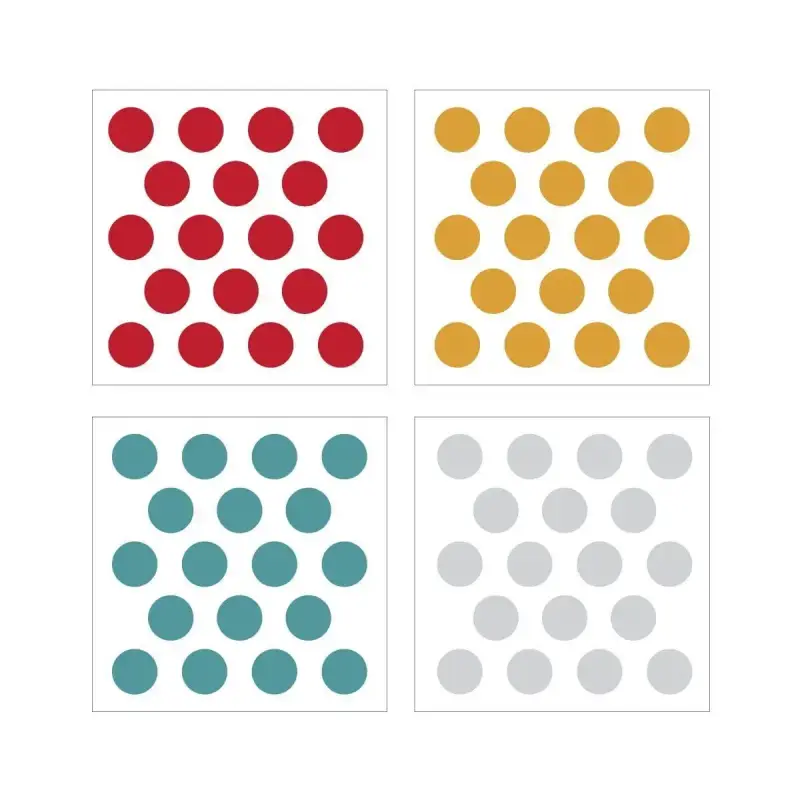 Adesivi per bambini Dekornik Confetti 4 (x72)