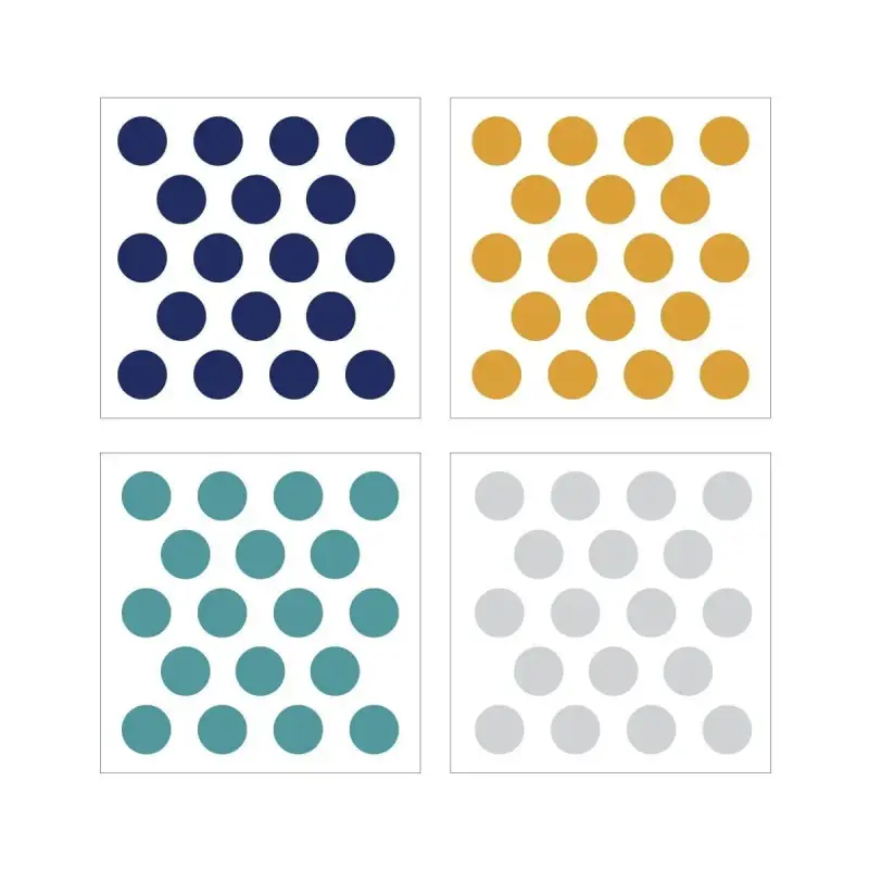 Adesivi per bambini Dekornik Confetti 5 (x72)