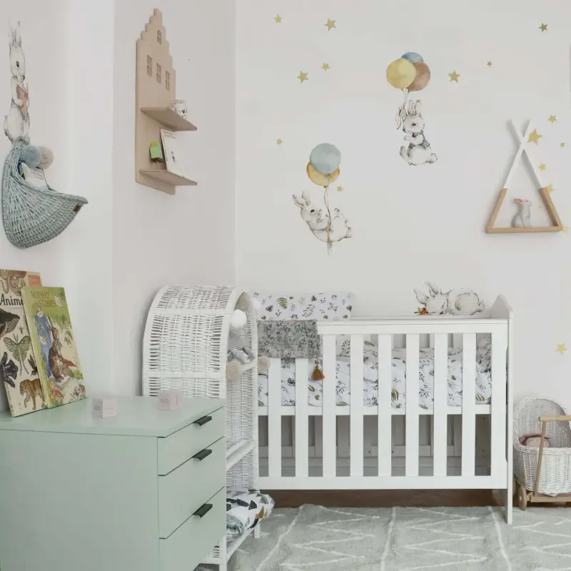 Adesivi per bambini Dekornik Happy Rabbits Wonderland Set