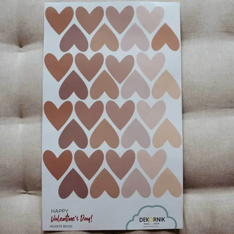 Adesivi per bambini Dekornik Simply Hearts 1