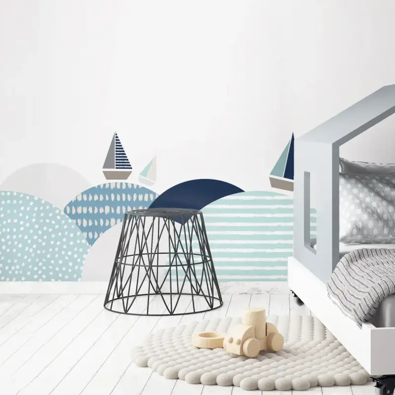 Adesivi per bambini Dekornik Southern Sea Behind-The-Bed