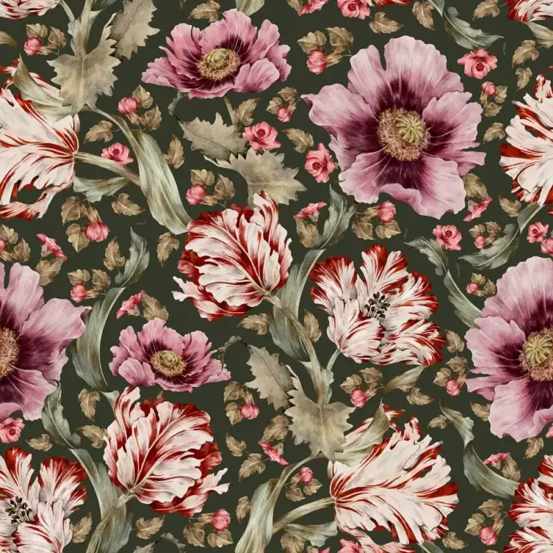 Carta da parati Dekornik Strong Decor With Tulips