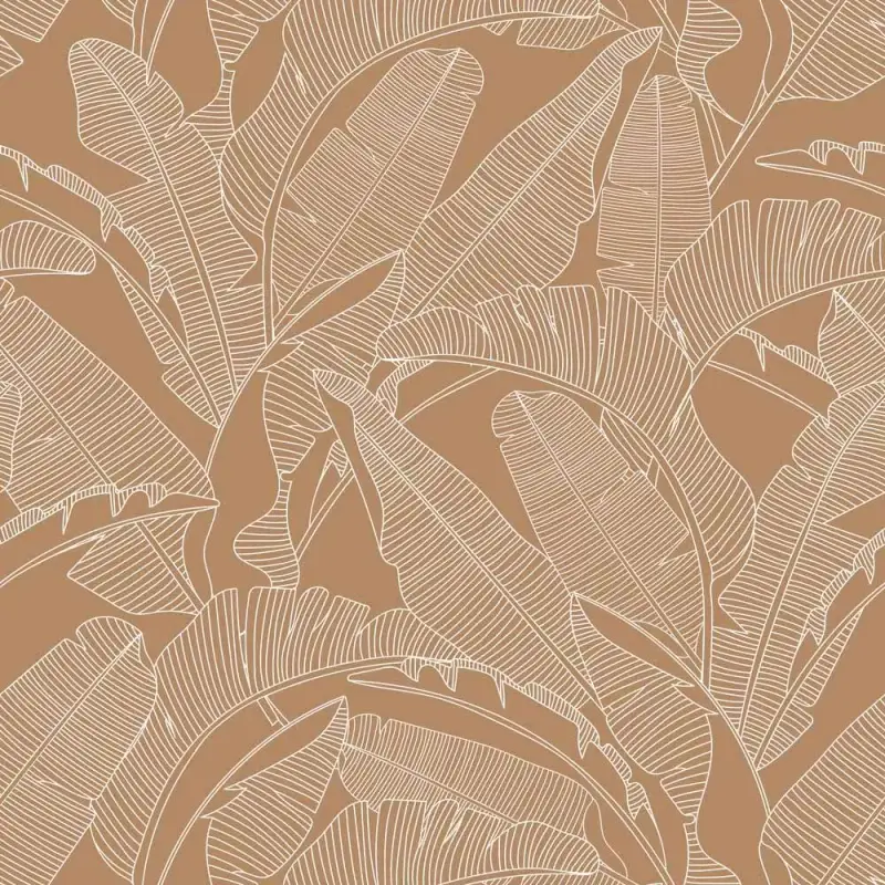Carta da parati per bambini Dekornik Classic Big Palm Leaves