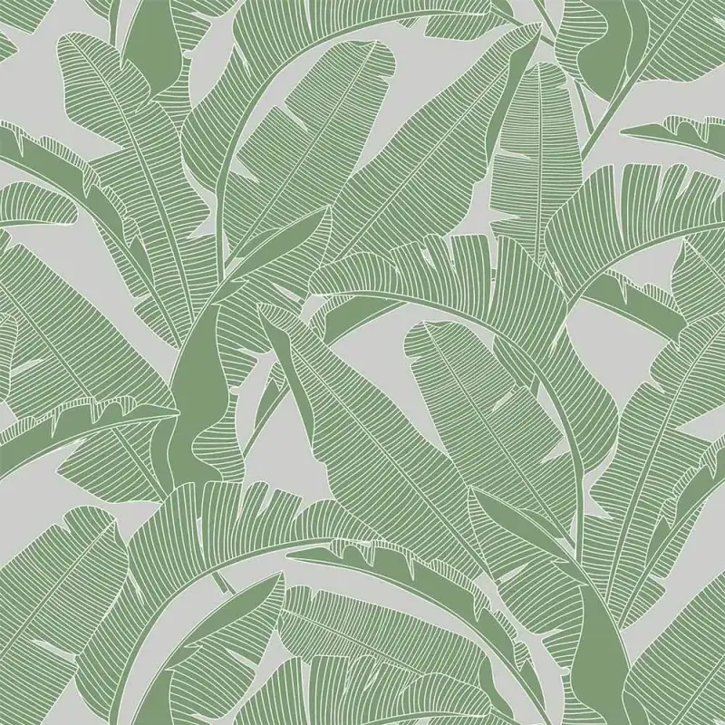 Carta da parati per bambini Dekornik Classic Big Palm Leaves