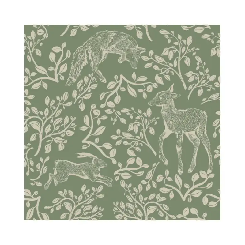 Carta da parati per bambini Dekornik Forest Animals And Fairytale