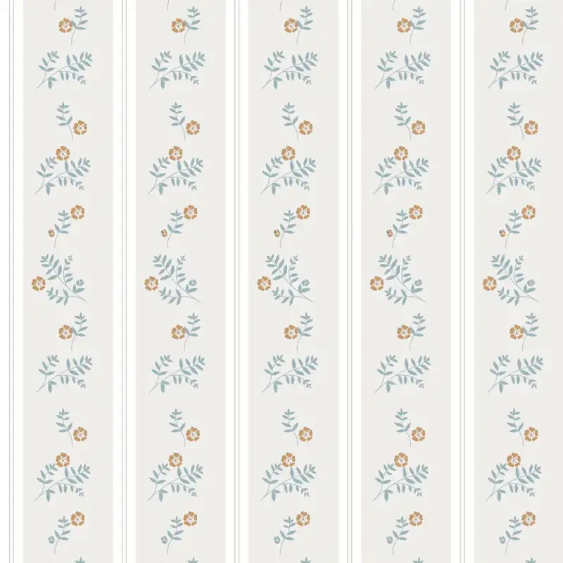 Carta da parati per bambini Dekornik French Cottage Flowers