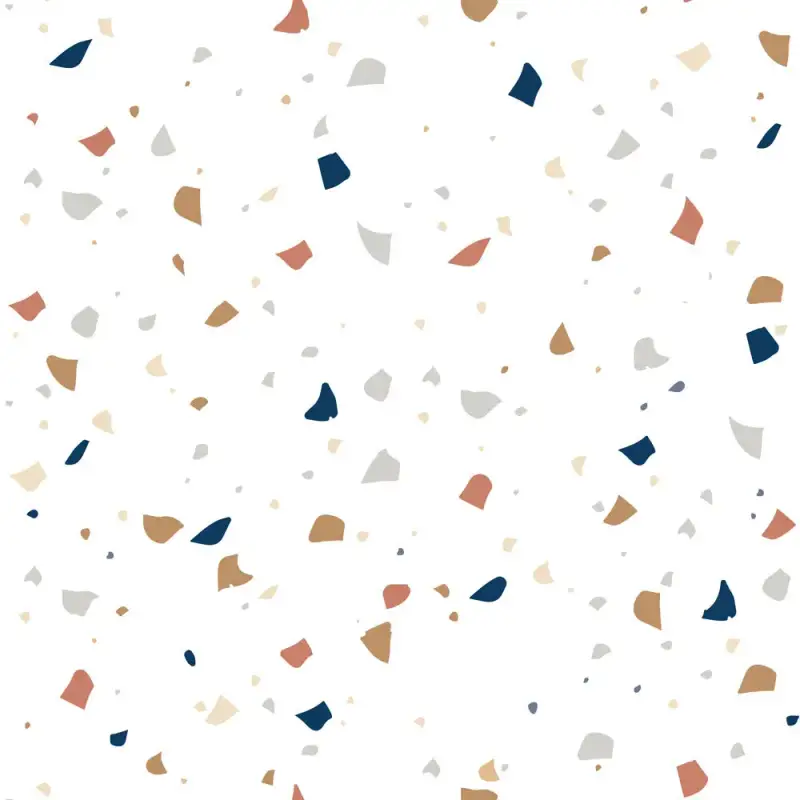 Carta da parati semplice per bambini Dekornik Terazzo