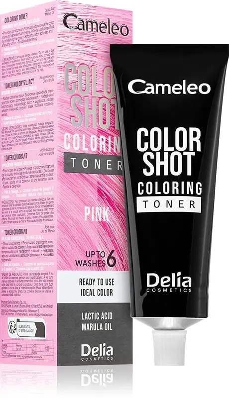 Cameleo Color Shot Tinta Per Capelli Per Capelli Colore Rosa 60 Ml