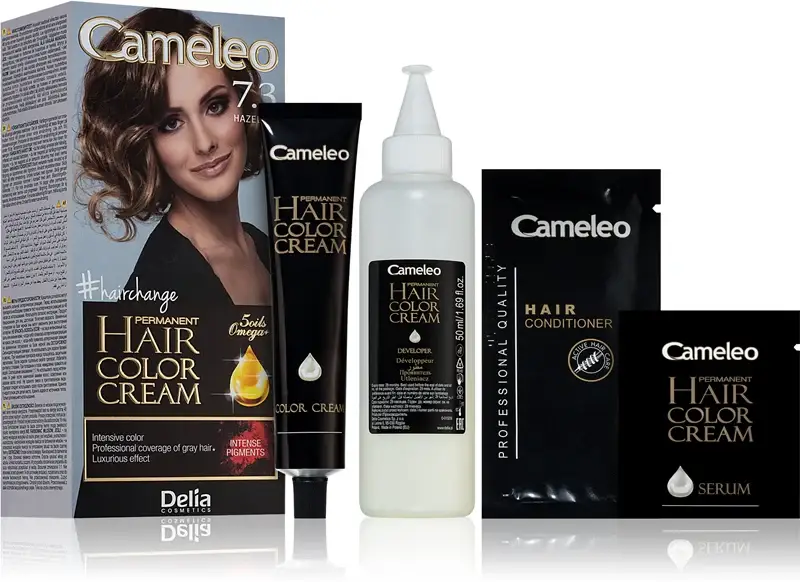Cameleo Omega Tinta Permanente Per Capelli Colore 7.3 Nocciola