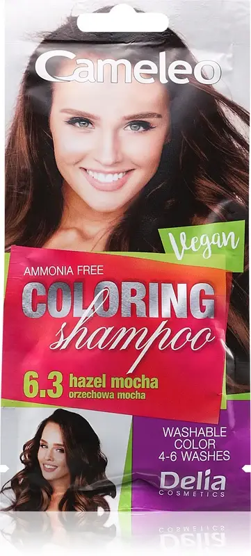 Cameleo shampoo colorato per capelli colore 6.3 Hazel Mocha 40 ml