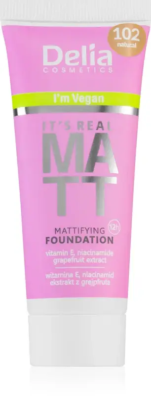 It'S Real Matt Fondotinta Opacizzante Colore 102 Naturale 30 Ml