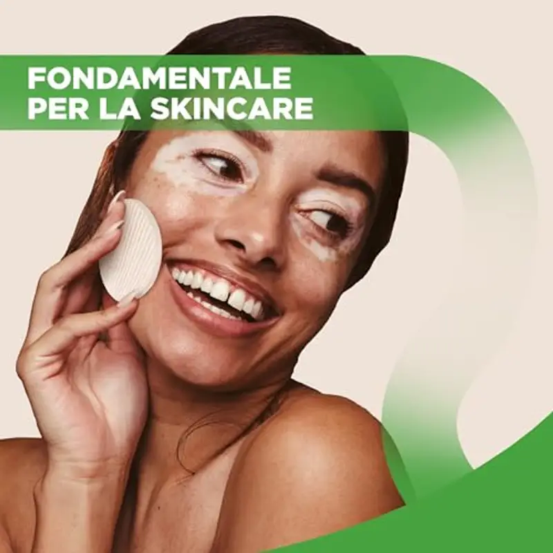 Demak'Up Cotton Bio dischetti struccanti, Confezione da 50 dischetti ovali, cotone non sbiancato miniatura 2