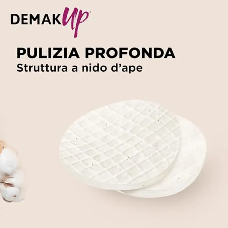Demak'up Sensitive, Dischetti Struccanti Ovali, 48 Pezzi miniatura 3