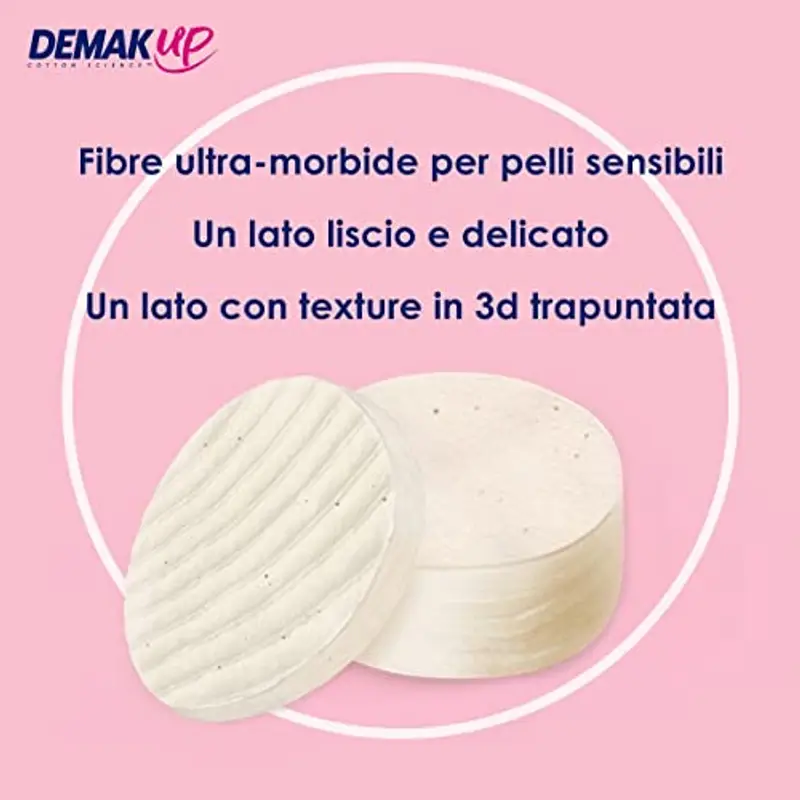 DemakUp Cocoon 595 Dischetti Struccanti (7 confezioni da 85) miniatura 3