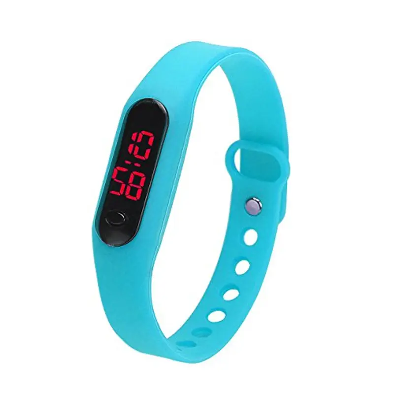 Demiawaking, orologio sportivo digitale con cinturino, in silicone, unisex, per bambino, ragazzo, ragazza, studenti
