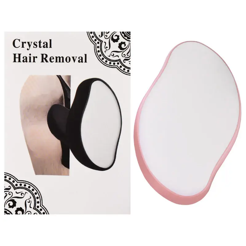 DeniCarte - Epilatore corpo esfoliante con cristalli rosa