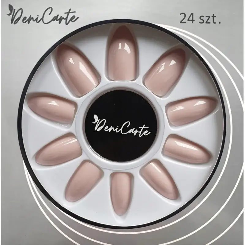 Gel Nails - Unghie finte color beige sporco | Beige sporco