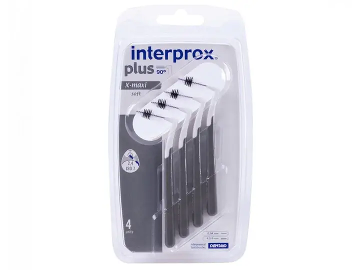 Interprox Plus 90° Spazzole interdentali X-Maxi da 4.5 a 9mm x4