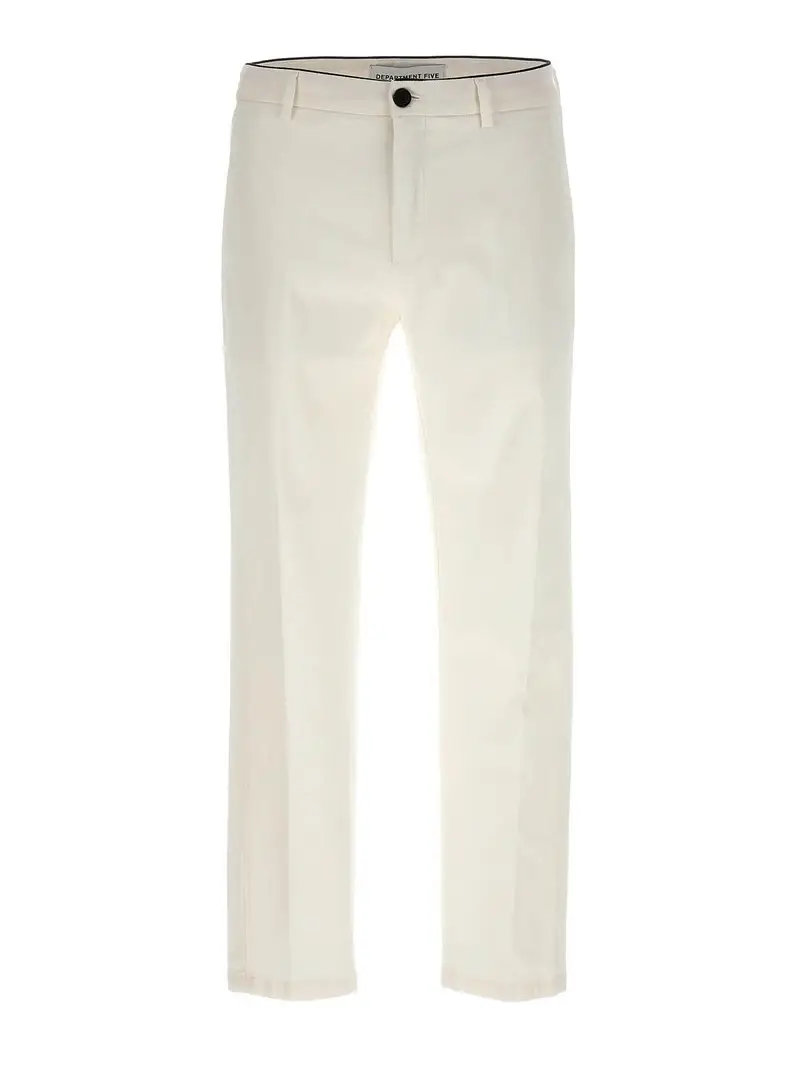pantaloni principe Bianco