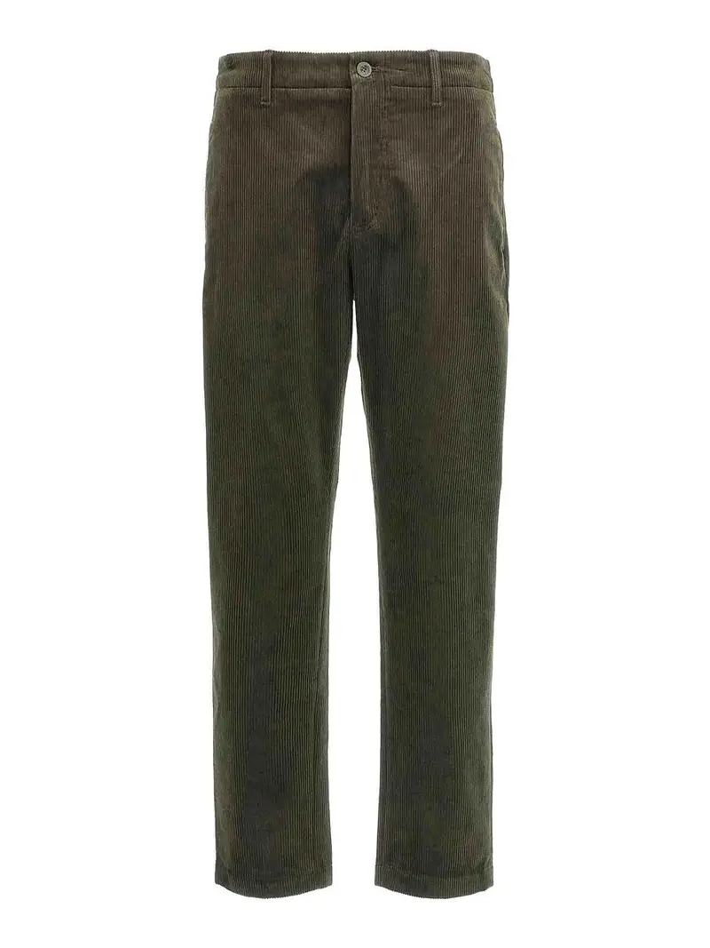 Pantaloni spenti Verde