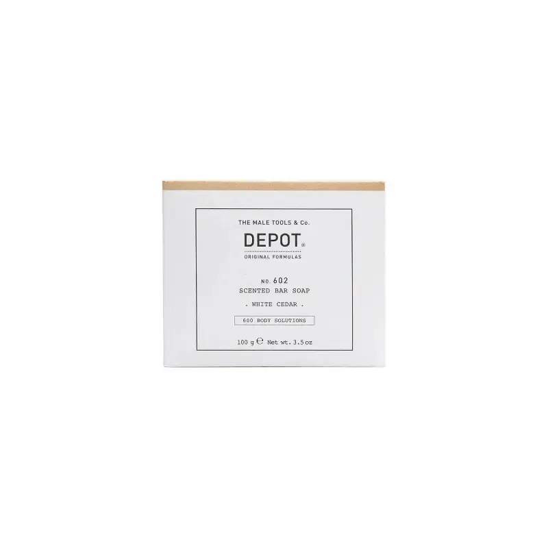 600 Body Solutions No. 602, Botanical Complex, Detergente, Cedro Bianco, Saponetta Profumata, 100 g