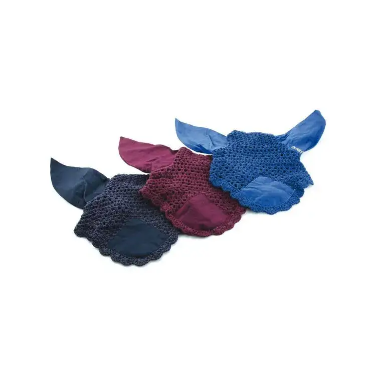 Cappuccio anti-zanzare per cavallo in cotone Derby